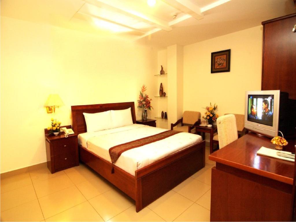 Lac Vien Hotel Ho Si Minh-város Szoba fotó
